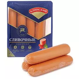 Сосиски Клинский МК Сливочные 470 г