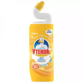Средство чистящее для унитаза Туалетный утенок глубокого очищения гель 900 мл