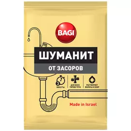 Средство для прочистки труб Bagi Шуманит гранулы 70 г