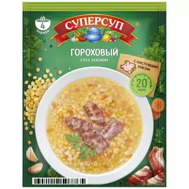 Суп Русский продукт гороховый с беконом 70 г