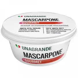 Сыр мягкий Unagrande Mascarpone 80% 250 г