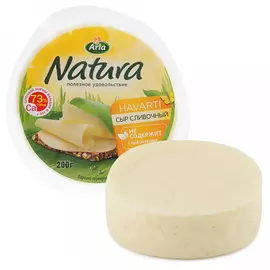 Сыр полутвердый Arla Natura сливочный 45% 200 г
