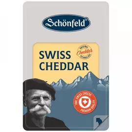 Сыр полутвердый Schonfeld Swiss Чеддер 53% 125 г