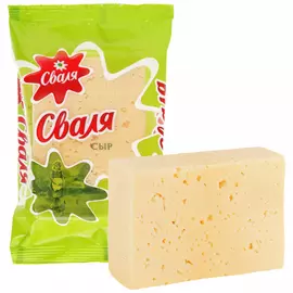 Сыр полутвердый Сваля Тильзитер 45% 250 г
