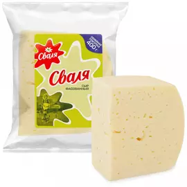 Сыр полутвердый Сваля Тильзитер 45% 400 г