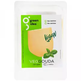 Сыр растительный Green Idea Гауда нарезка 150 г