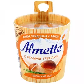 Сыр творожный Almette с белыми грибами 60% 150 г
