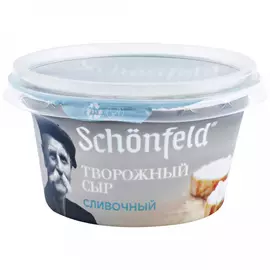 Сыр творожный Schonfeld сливочный 65% 140 г
