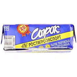 Сырок РостАгроЭкспорт творожный глазированный с варенкой 15% 45 г