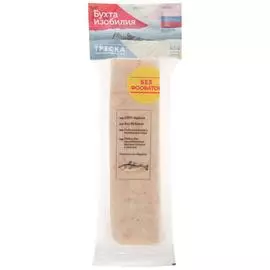 Треска атлантическая фарш Бухта Изобилия замороженная 450 г