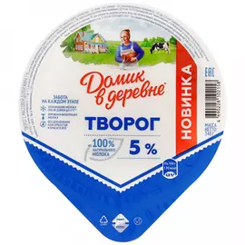 Творог Домик в деревне 5% 340 г