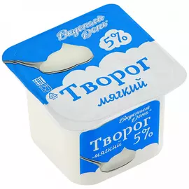 Творог Вкусный День мягкий 5% 100 г