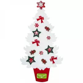 Украшение новогоднее Magic Time Ёлка белая 73 см