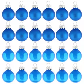 Украшение новогоднее Magic Time подвесное Синие шарики 2.5х2.5х2.5 см