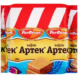 Вафли Рот Фронт Артек 75 г