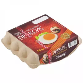Яйцо перепелиное Праксис столовое 20 штук