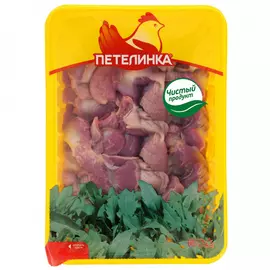 Желудки куриные Петелинка охлажденные на подложке 500 г