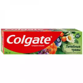 Зубная паста Colgate Лечебные травы шалфей и ромашка защита от кариеса 100 мл