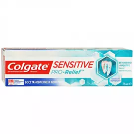 Зубная паста Colgate Sensitive Pro-Relief восстановление и контроль для чувствительных зубов 75 мл