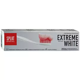 Зубная паста Splat Extreme White отбеливающая 75 мл