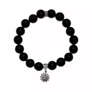 Браслет из агата с подвеской "Эрцгамма"