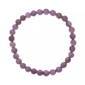 Браслет из Аметиста (шар 6,5мм)