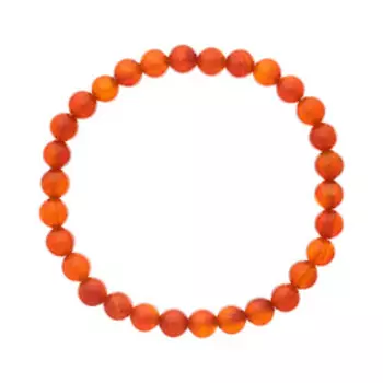 Браслет из Сердолика (шар 6,5мм)
