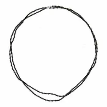 Бусы черной шпинели