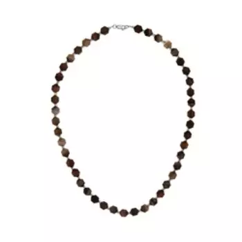 Бусы из бразильского агата