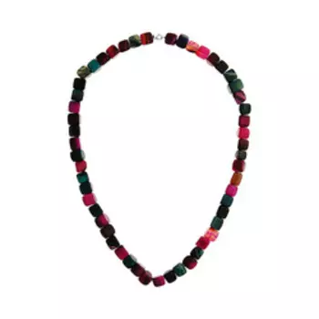 Бусы из цветного агата