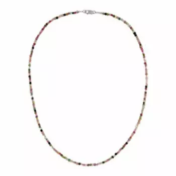 Бусы из цветного турмалина