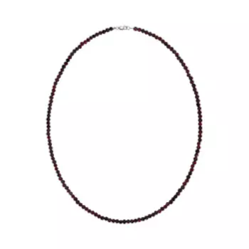 Бусы из Граната (форма шар гр. 3,5 мм)