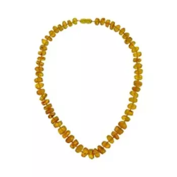 Бусы из медового янтаря