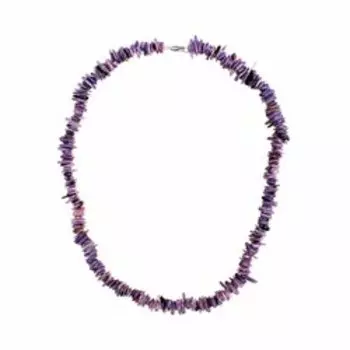 Бусы из разноцветного чароита