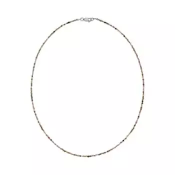 Бусы из разноцветного турмалина