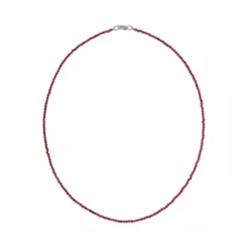 Бусы из родолита