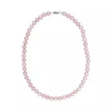 Бусы из розового кварца