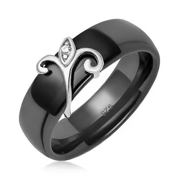 Керамическое кольцо с цирконием