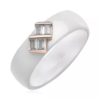 Керамическое кольцо с цирконием