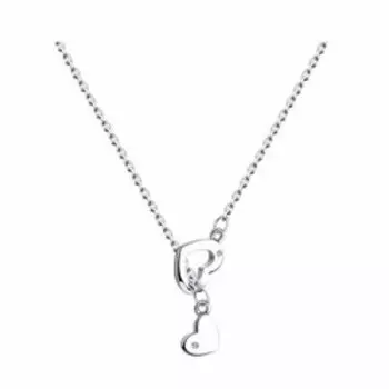 Колье из серебра с бриллиантами