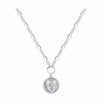 Колье из серебра с фианитами