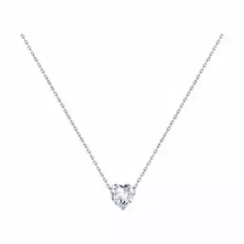 Колье из серебра с фианитом