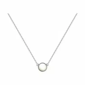 Колье из серебра с перламутром