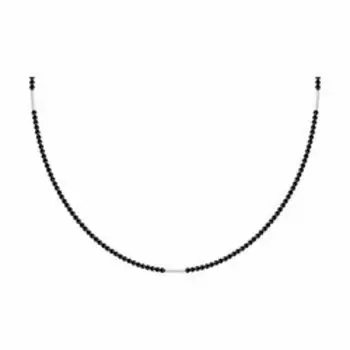 Колье из серебра с шпинелью