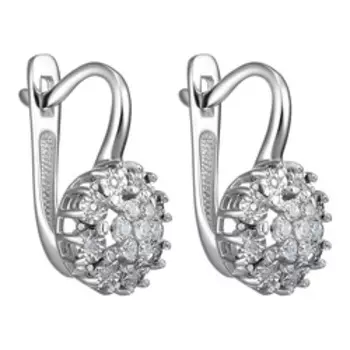 Платиновые серьги 950 пробы