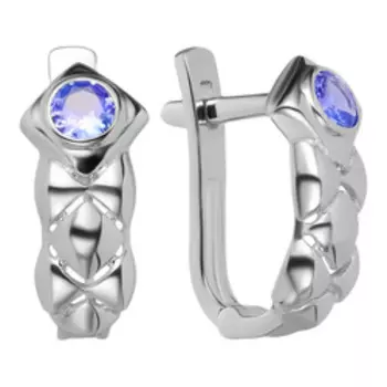 Платиновые серьги 950 пробы