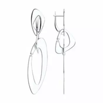 Серьги из серебра