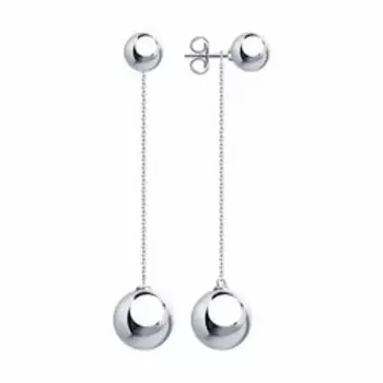 Серьги из серебра