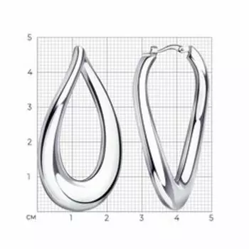 Серьги из серебра