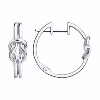 Серьги из серебра